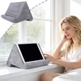thumbnail image 1 of Tablet Pillow Stand & iPad Holder,3 Viewing Angle,Lazy Holder,Gift for Book Lovers & Readers,Multi-Angle Stand,Compatible with iPads Tablets eReaders Smartphones Books Magazines, 1 of 6
