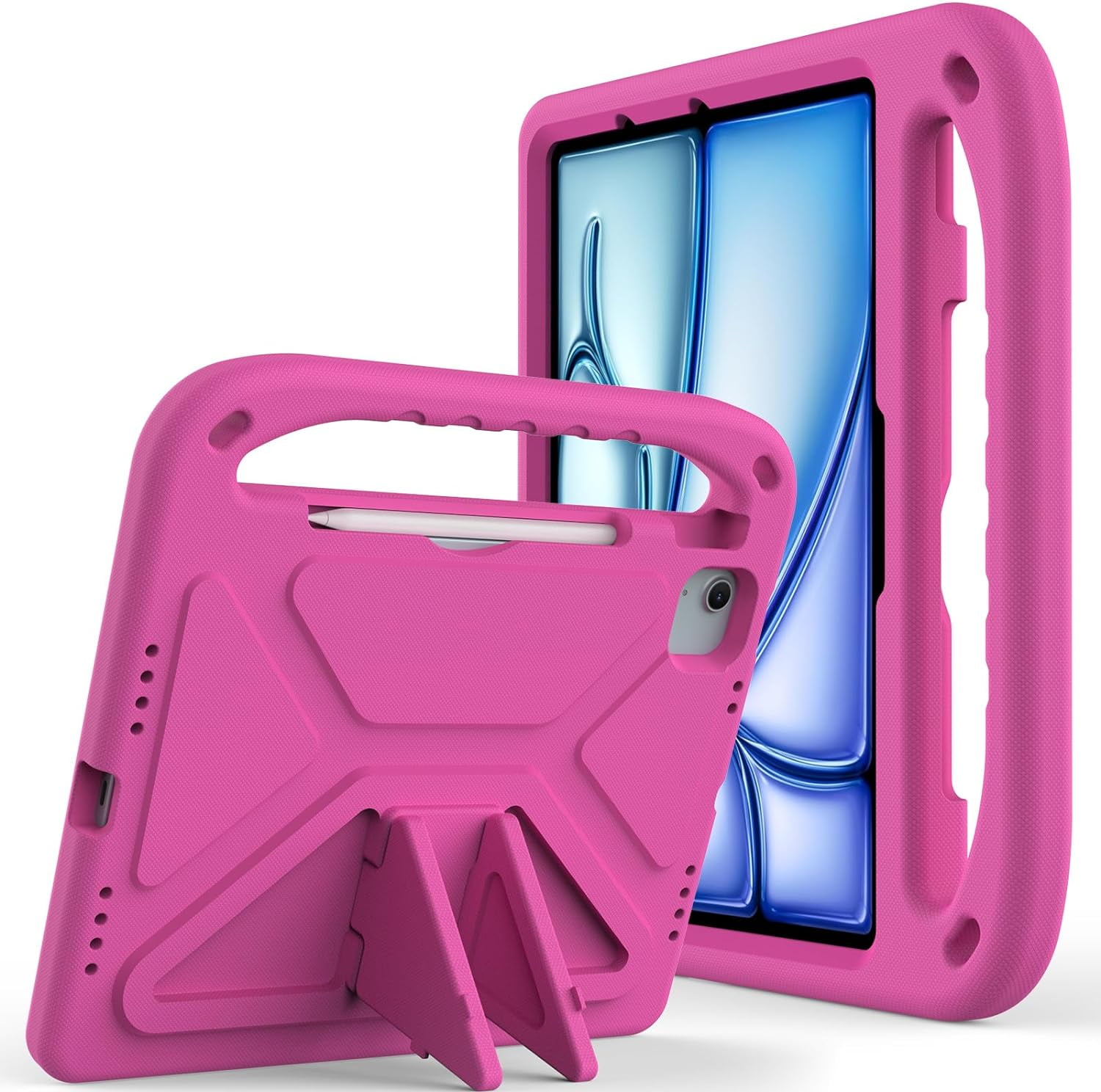 Tablet Protection Kids Case Compatible with iPad Air 11 Inch M2(2024)/Pro 11 inch (2024) M4