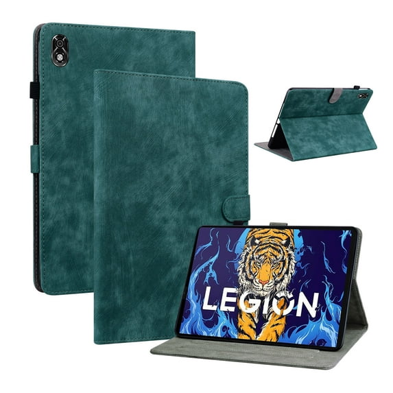 Tablet Protective Case For Lenovo Legion Y700 8.8 Inch TB-9707F, Bracket Type Tablet Case Tablet Case Adjustable Kickstand Card Slot Tablet Case Shockproof Tablet Case Protective Case Cover,Darkgreen