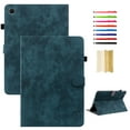 thumbnail image 1 of Tablet Protective Case for Samsung Galaxy Tab A8 10.5 2022 SM-X200/SM-X205, Cute Tiger Embossed Bracket Tablet Case Adjustable Kickstand Card Slot Tablet Case Shockproof Case Cover, Darkblue, 1 of 5