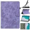 thumbnail image 1 of Tablet Protective Case for iPad mini 6th Gen 8.3" 2021, Bracket Tablet Case Adjustable Kickstand Card Slot Tablet Case Shockproof Case Auto Sleep/Wake Case Cover for iPad mini 6th Gen 8.3",Purple, 1 of 6