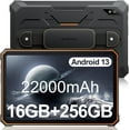 thumbnail image 1 of Tablet Rugged Blackview 10.36 inch Tablets 256GB ROM 8GB RAM 2.4K 22000mAh Android 13 Tablet Computer, Active 8 Pro, Orange, 1 of 10