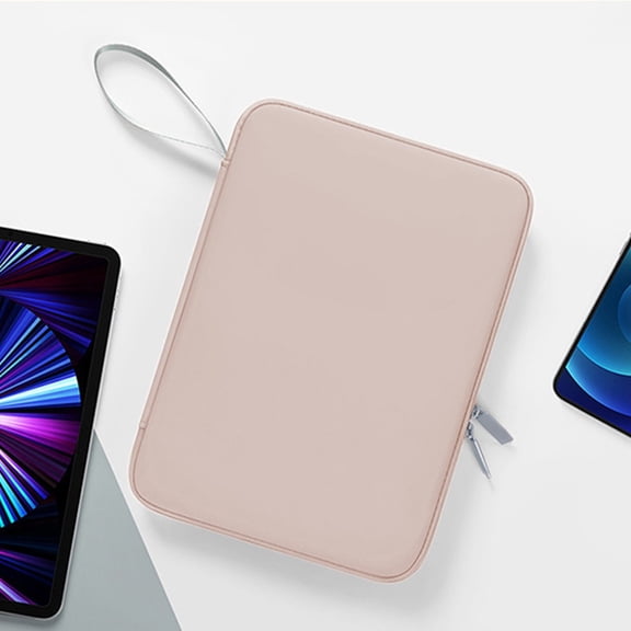 Tablet Sleeve Bag Carrying Case for 10.9 Inch iPad Pro Air, Multi-Functional Water-Resistant Laptop Storage Bag with Handle, Work Office Business Travel Commuting Protective Case