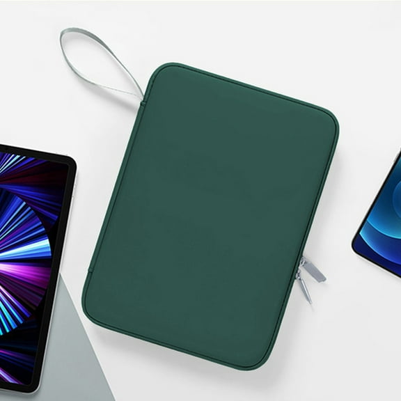 Tablet Sleeve Bag Carrying Case | Water-Resistant Multi-Pocket Tablet Pouch with Lanyard | Shockproof Organizer for 9-10.9 Inch Device | 1 Piece | Office Travel