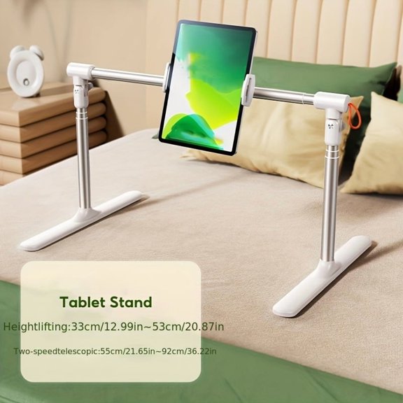 Tablet Stand On The Bed, Lazy Mobile Phone Stand, Bedside Ipad Stand, Lying Down To Watch The Desktop, Bedside Universal Adjustable Lifting And Retractable Tablet Support Stand