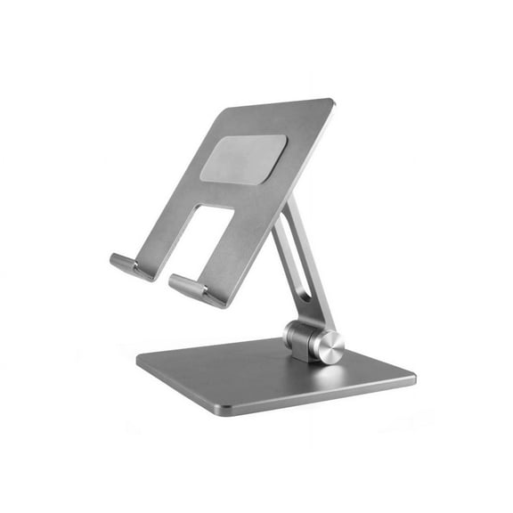 Tablet Stand Holder Adjustable, Desktop Aluminum Tablet Dock Cradle Compatible with iPad Air/Mini, iPad 10.2/9.7, iPad Pro 11/12.9, Samsung Tab and More