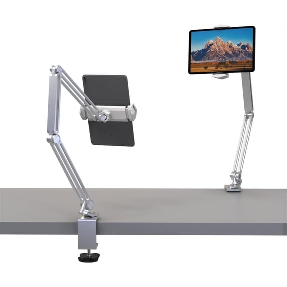 Tablet Stand-Holder Mount with Grip Extended Long Arm,Compatible with iPad Pro Mini Air,Galaxy Tab S4-13''Cell Phones & Tablets