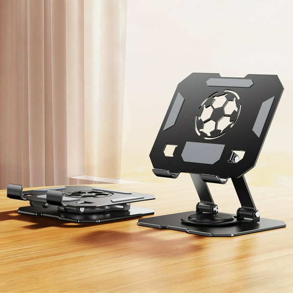Tablet Stand Holder for Desk, Adjustable Desktop Tablet Holder, Foldable Aluminum Tablet Mount A