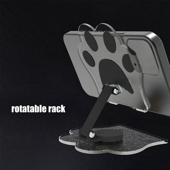 Tablet Stand Holder for Desk, Adjustable Desktop Tablet Holder, Foldable Aluminum Tablet Mount J