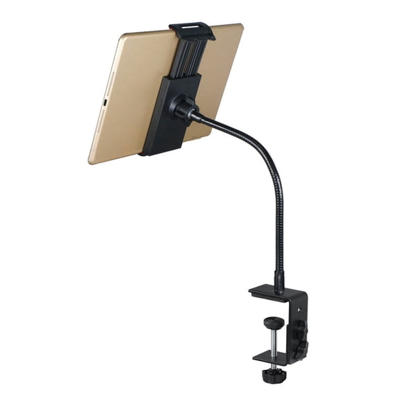 Tablet Stand Holder for Tablet Adjustable 360 Rotating Tablet Stand Desk Clamp Mounting for Tablet Cellphone