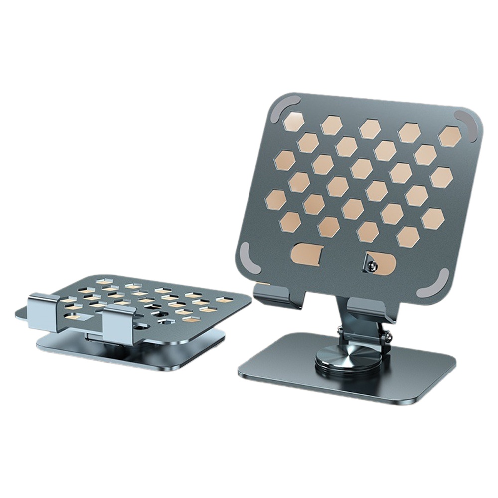 Tablet computer stand all-metal desktop lifting folding 360-degree ...