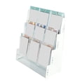 thumbnail image 1 of Tabletop Acrylic Card Showcases Stand Elegant 3 Tiers Trading Card Storage Rack Practical Baseball Card Display Rack, 1 of 11
