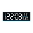 Time Keeping Display Tabletop Alarm Clock with Clear Illuminated Display, Digital Timepiece ...