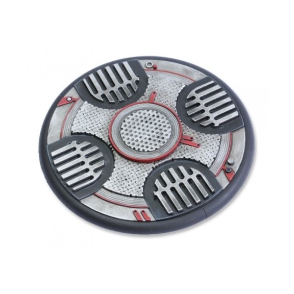 Tabletop Art 120mm Round Base w/Lip - Space Dungeon New