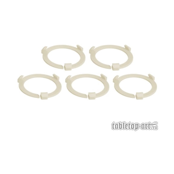 Tabletop Art 40mm Squad Marker - Vanilla White New