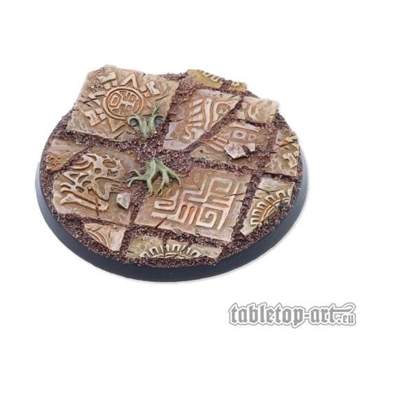 Tabletop Art 60mm Round Base #1 - Lizard City New
