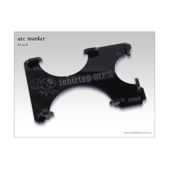 Tabletop Art Arc Marker - Black New
