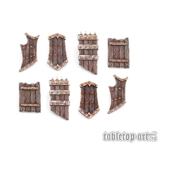Tabletop Art Fantasy Warrior Shields - Set 3 New