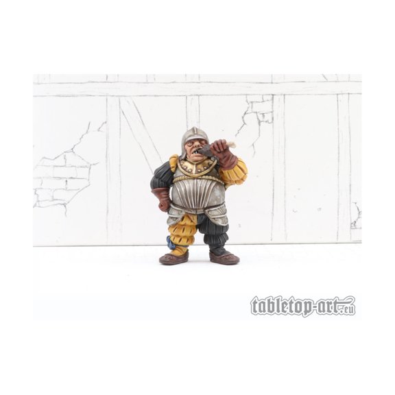 Tabletop Art Landsknecht Ogre While Eating New