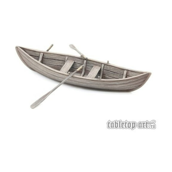 Tabletop Art Viking Age Rowboat New