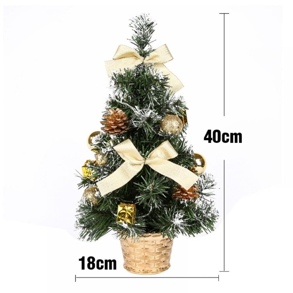 Tabletop Artificial Christmas Tree,Mini Christmas Trees Colorful LED ...