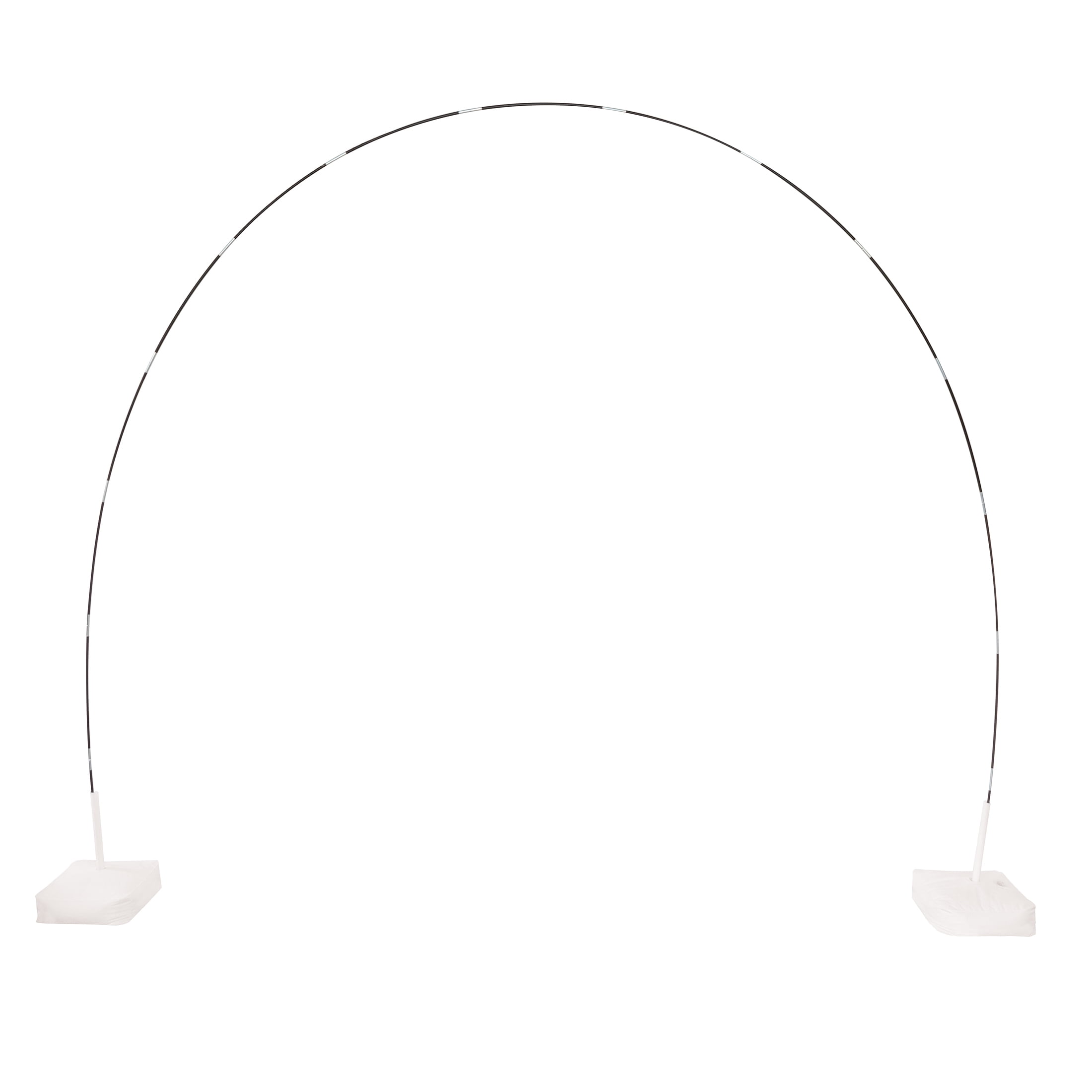 Gold, White, and Silver Balloon Arch Kit Frame, 73 Pieces, by Way To Celebrate