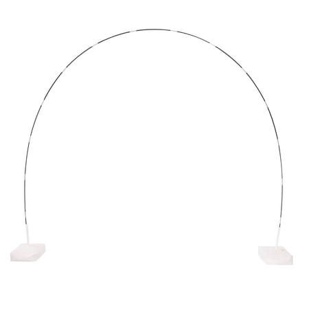 Gold, White, and Silver Balloon Arch Kit Frame, 73 Pieces, by Way To Celebrate