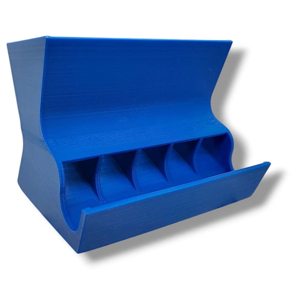 Tabletop Blue Dice Try