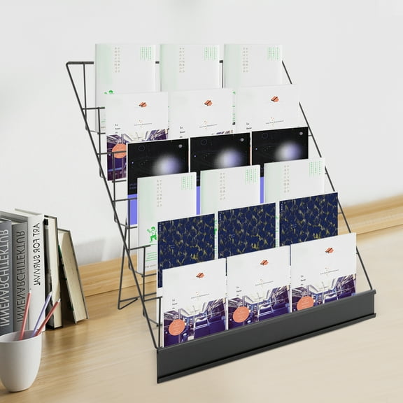 Tabletop Book Rack, Magazine Rack for Table Top, Book Display Stand