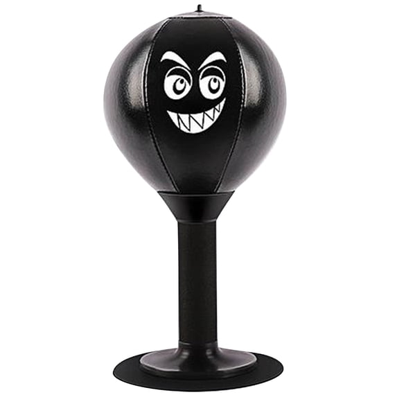 Tabletop Boxing Speed Ball with Suction Cup Base for Stress Relief and Hand Eye Coordination Training