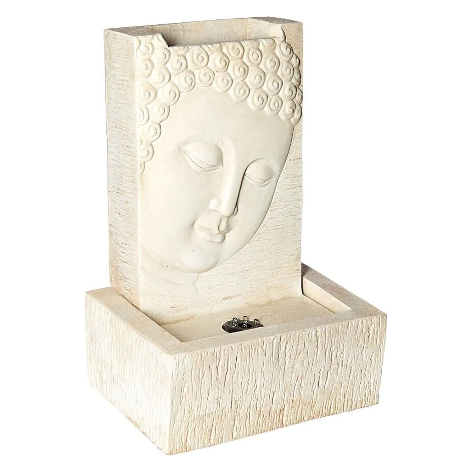 Tabletop Buddha Fountain With Led Light