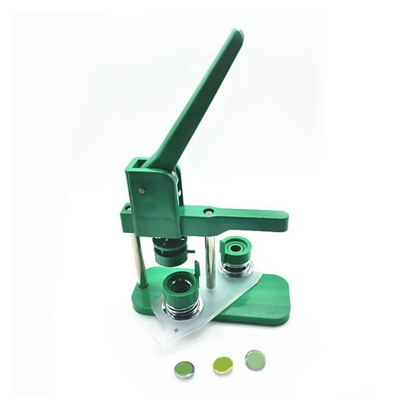 Tabletop Button Maker Machine DIY Badge Pressing EyeletPlastic Craft Button With Pin For DIY Crafts ,Easy Pressing
