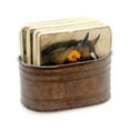 thumbnail image 1 of Tabletop Coaster Set In Metal Container Polyresin Horse Cow Dog Rooster Da8350, 1 of 3