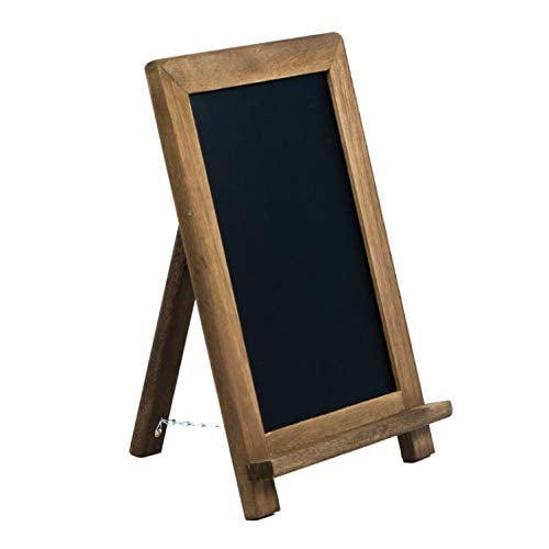 VersaChalk Rustic Kickstand Magnetic Two-Sided Chalkboard Sign