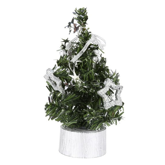 Tabletop Christmas Tree, 5.9" Ornament Small Christmas Tree Holiday Party Home Table Decoration Christmas Gifts