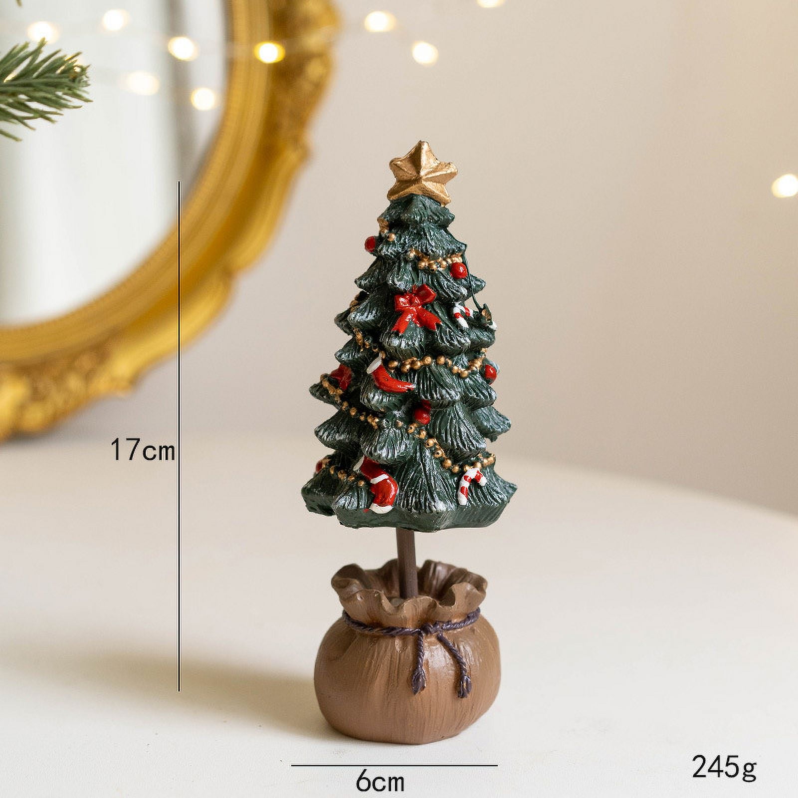 Tabletop Christmas Tree Artificial Miniature Tree Christmas Tree with