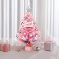 thumbnail image 1 of Tabletop Christmas Tree for Small Spaces, Mini Artificial Xmas Tree with Hanging Ornaments for Apartments, Dorms, and Desks Christmas Decorations, 1 of 7