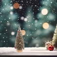thumbnail image 1 of Tabletop Christmas Trees, Christmas Tree Christmas Decoration Decorations Christmas Tree Desktop Decoration Scene Layout Door Decoration Mini Christmas Trees, 1 of 6