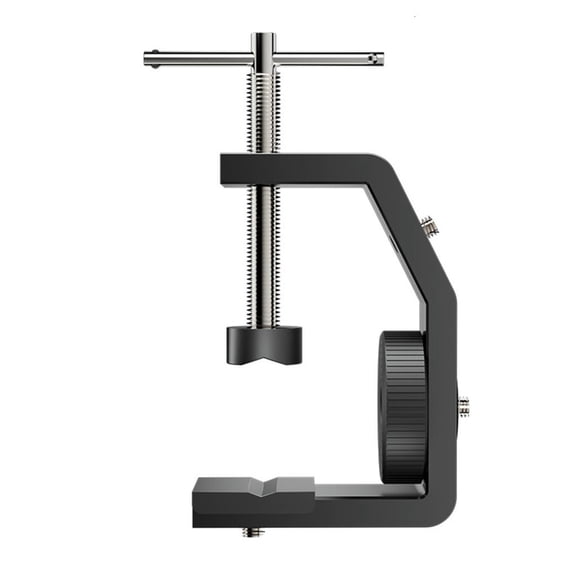 Tabletop Clamp with Multiple 1/4Inch Screw Port for Camera Desktop Mount Clamp
