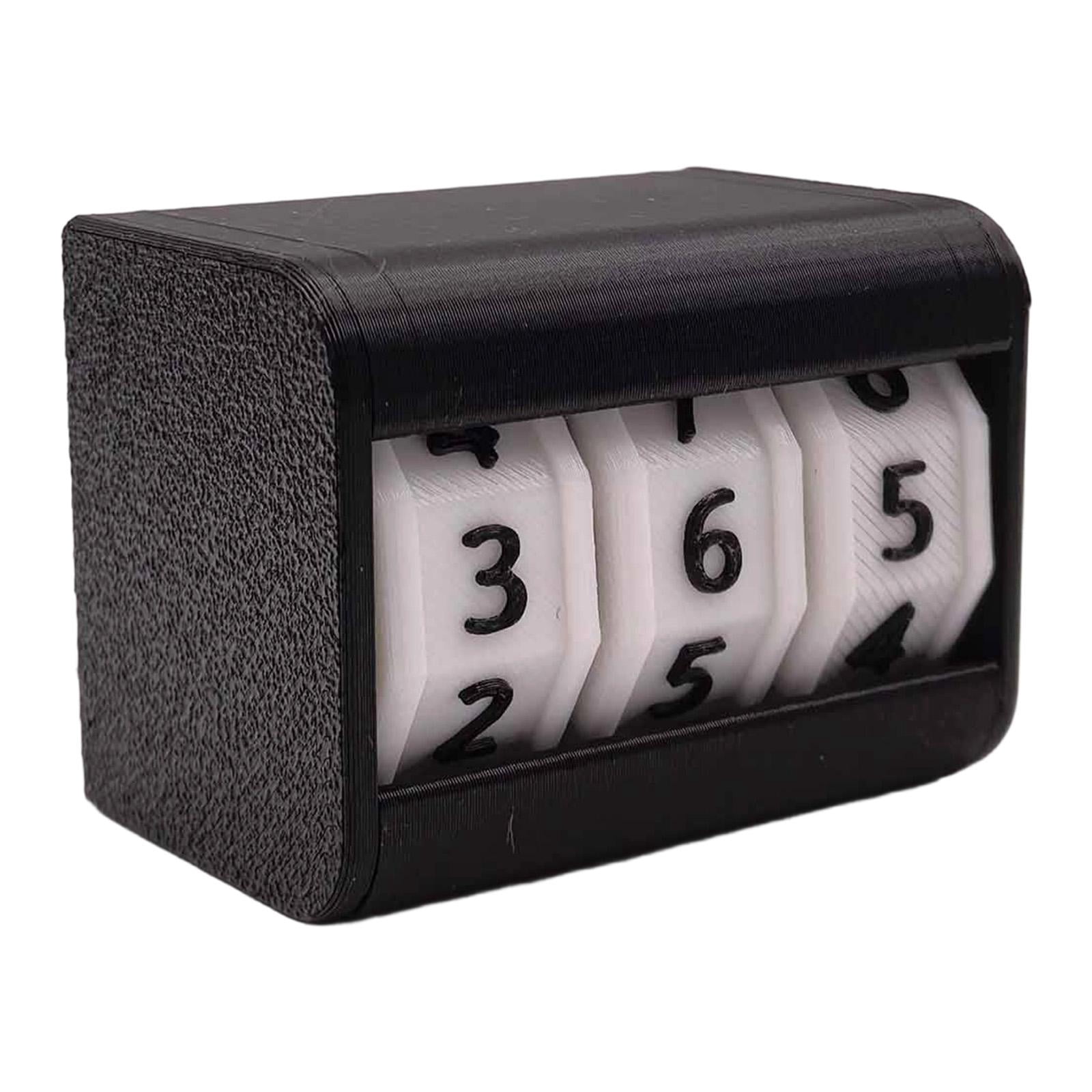 Tabletop Counter Exam Countdown Timer Device 365 Days PP Material for ...