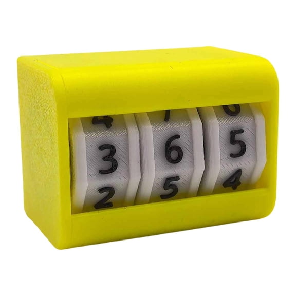 Tabletop Counter Exam Countdown Timer Device PP Material for Students Daily Board Game Activities
