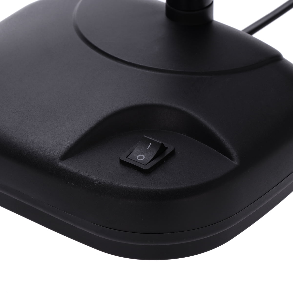 Tabletop Desk Adjustable Gooseneck LED Magnifying Glass Loupe Lamp 3X