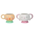 thumbnail image 1 of Johanna Parker 4.00In Dottie Chick & Bunny Mug, Dolomite, Easter Decor A5072, 1 of 4