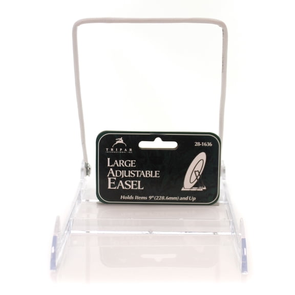 Tabletop Easel Large Adjustable Plastic Displayer Plates Platters 281636