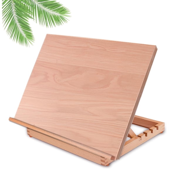 Tabletop Easel A3 Painting Easel with Smooth Surface, Adjustable Angle Art Easel for Artists, Children, Beginners & Student