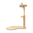 thumbnail image 1 of Tabletop Embroidery Lap Stand Wooden Adjustable Wood Stitch Rack Home Desktop Standing Embroidery Retro Sewing Equipment 29x49.5cm, 1 of 8