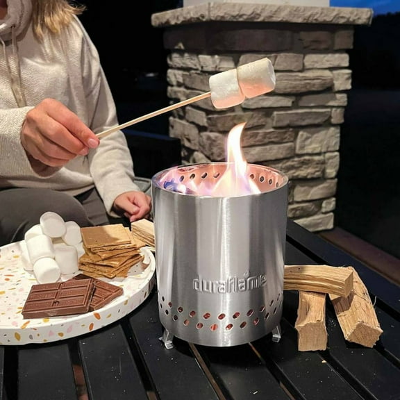 Tabletop Fire Pit Outdoor Portable Table Top Firepit Indoor Tabletop Fireplace Bowl for Patio Balcony Backyard Livingroom Table Decor Family Dinner Party Valentines Day Decorations for Home