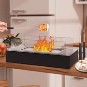 Tabletop Fire Pit Portable Indoor&Outdoor, UNTIMATY Table Top Fire Pit Smokeless Tabletop Ventless Fireplace Gifts, 2 Pack