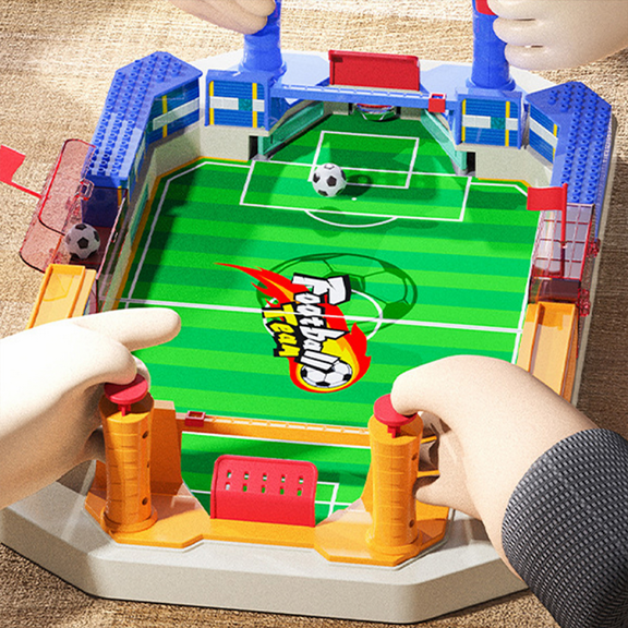 Tabletop Foosball Game for Kids Mini Soccer Board Game with Two Balls for Boys Girls Indoor Family Parties Sports Toys