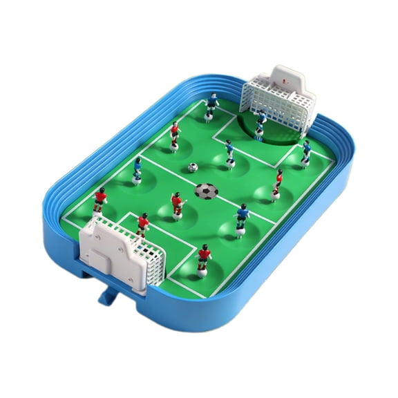 Tabletop Football Competitive Game Two Player,Interactive Catapult Soccer Field Board ABS Plastic Score Keeper Fast Action Indoor,Sports Entertainment Family Game Set Dual Control Portable Design